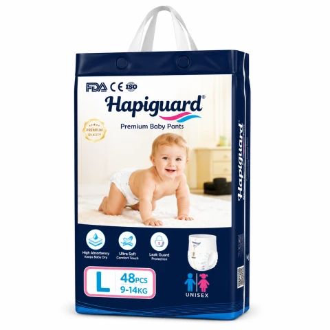 Hapiguard Premium Baby Pant L size 48 Pcs Pack