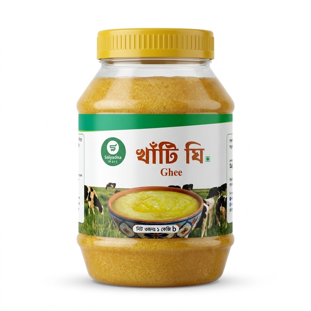 Gawa Ghee - খাঁটি দানাদার গাওয়া ঘি 1kg