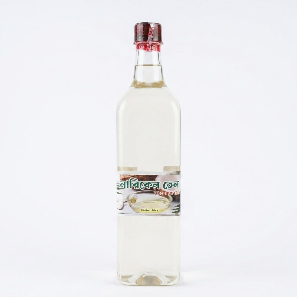 এক্সট্রা ভার্জিন নারকেল তেল-Extra Virgin Coconut Oil 1Ltr