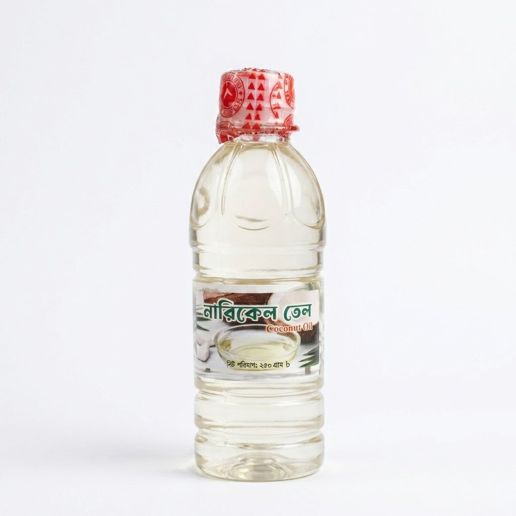 এক্সট্রা ভার্জিন নারকেল তেল-Extra Virgin Coconut Oil 250gm