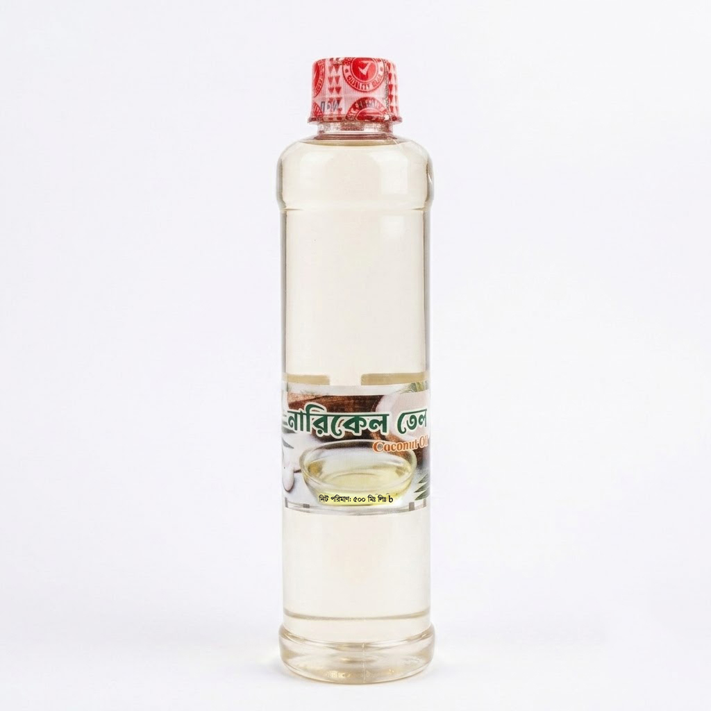 এক্সট্রা ভার্জিন নারকেল তেল-Extra Virgin Coconut Oil 500gm