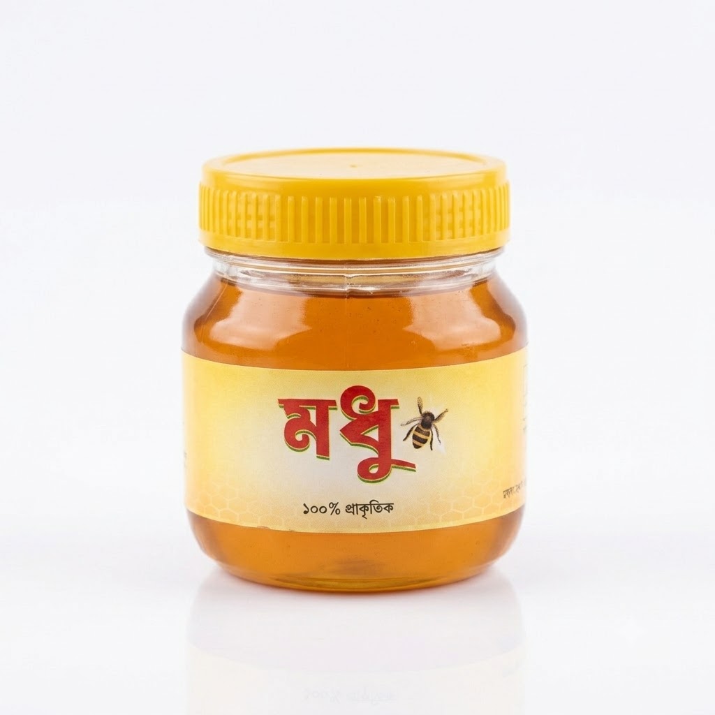 খাঁটি সরিষা ফুলের মধু | Mustard Flower Honey | 500gm