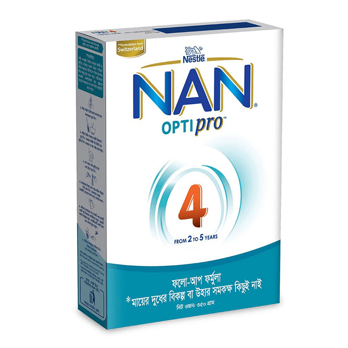 Nestlé Nan Optipro 4 Formula Milk Powder (2 Years+) 350gm