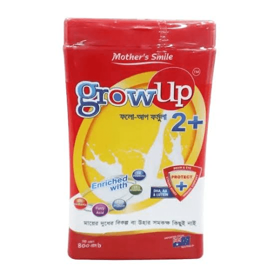 Mother's Smile Grow Up 2+ Milk Powder Jar 400 gm